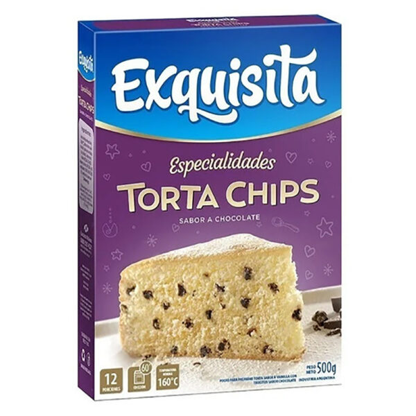 Exquisita torta x500 chips chocolate