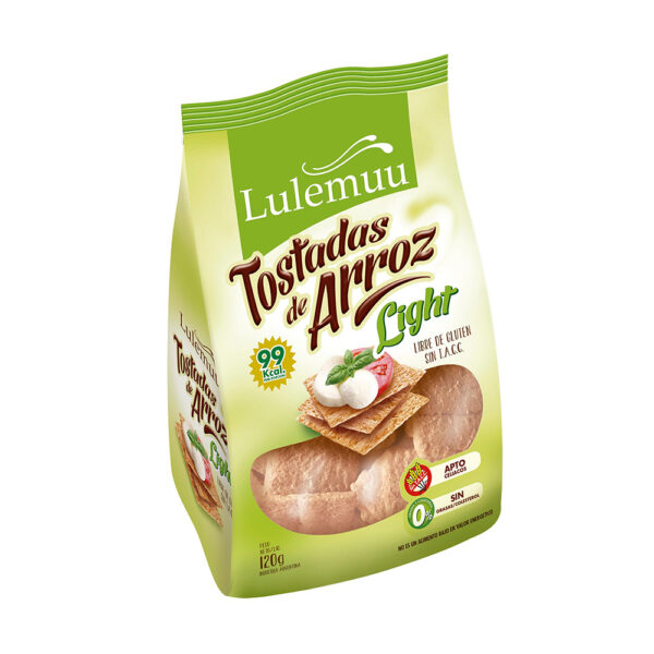 Lulemuu tostadas arroz light x120g