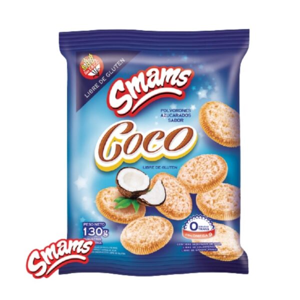 Smams polvoron x120g coco