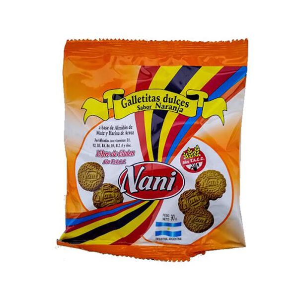 Nani galletitas de naranja x90g