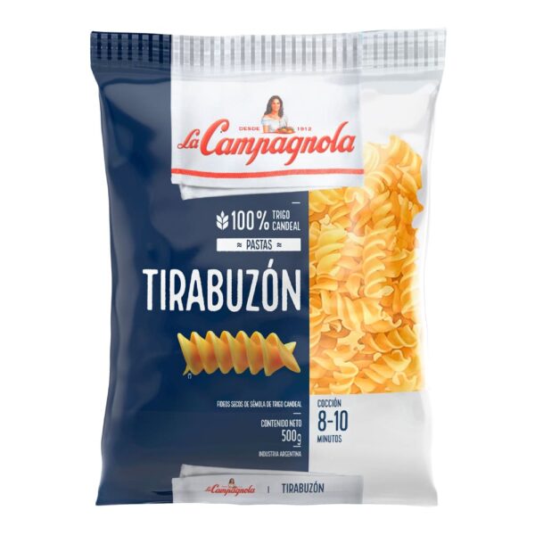 La campagnola fideo 500g tirabuzon