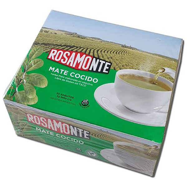 Rosamonte mate cocido x 50 saquitos