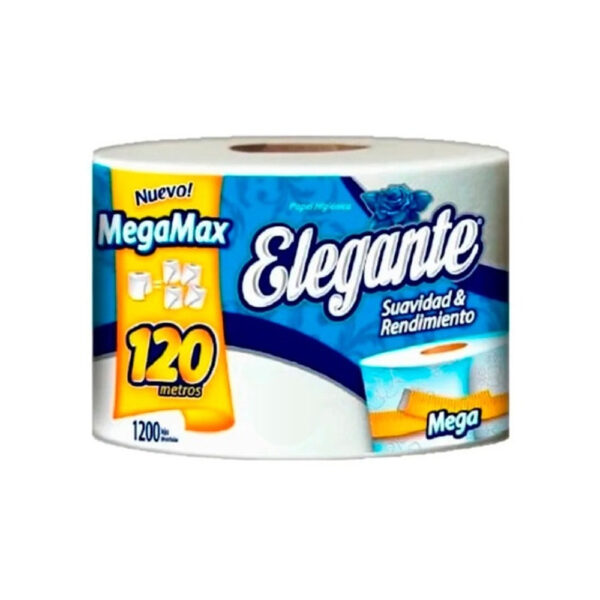 Elegante papel hig 1x120 bco s/h