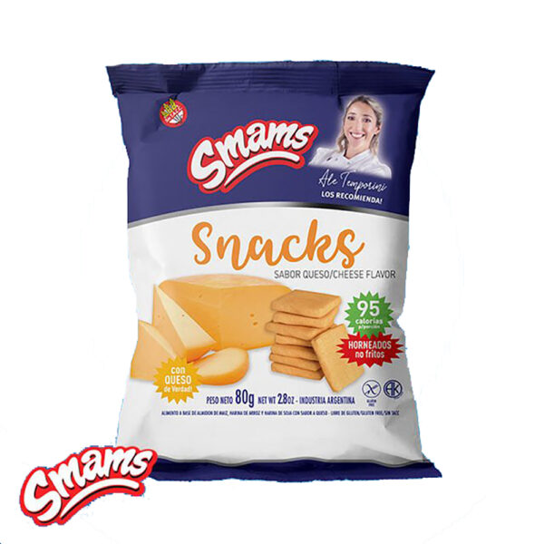 Smams snacks queso x80gr
