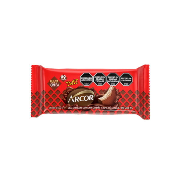 Arcor oblea rell limon 20g
