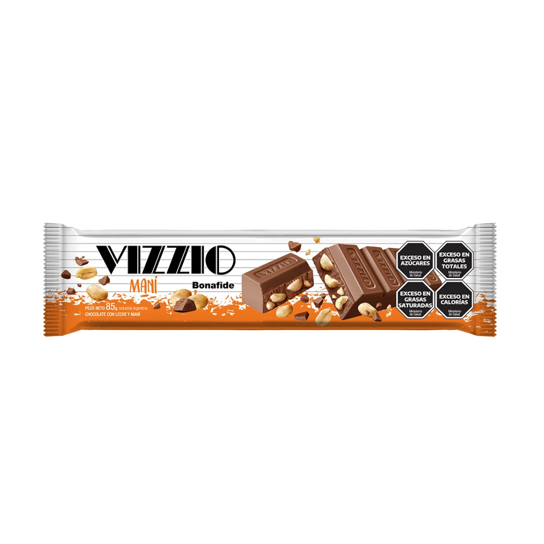 Bonafide vizzio chocolate 85g leche-mani