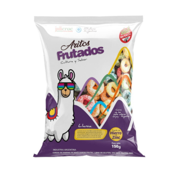 Julicroc aritos frutados x150g