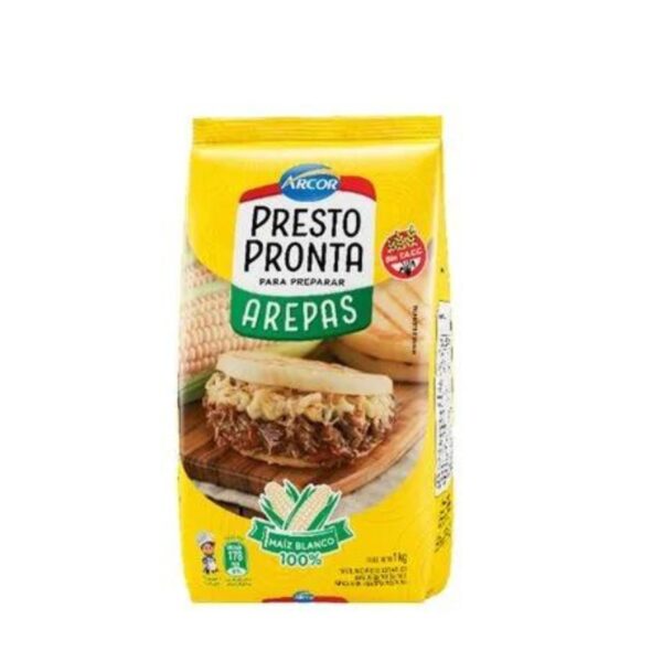 Prestopronta maiz p/arepas x1kg