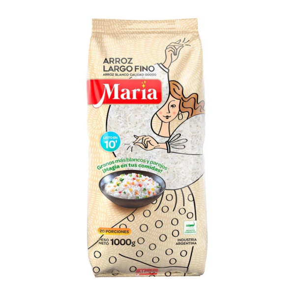 Maria arroz x1kg largo fino