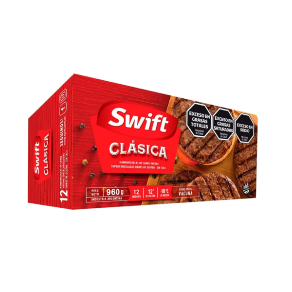 Swift hamburguesa clasicas x 960 g