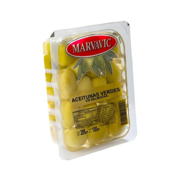 Marvavic aceitunas vdes 1 200g bdja