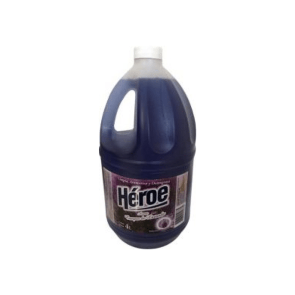Heroe liq limpiador x4lt lavanda