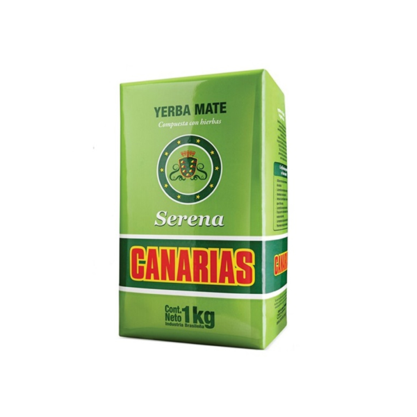 Canarias serena yerba 1 kg c/hierbas