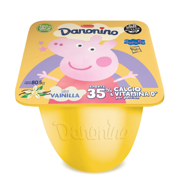 Danonino yogur vainilla 80.5 gr