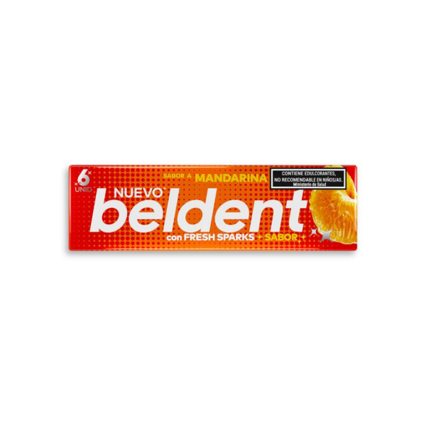 Beldent x10g mandarina paq
