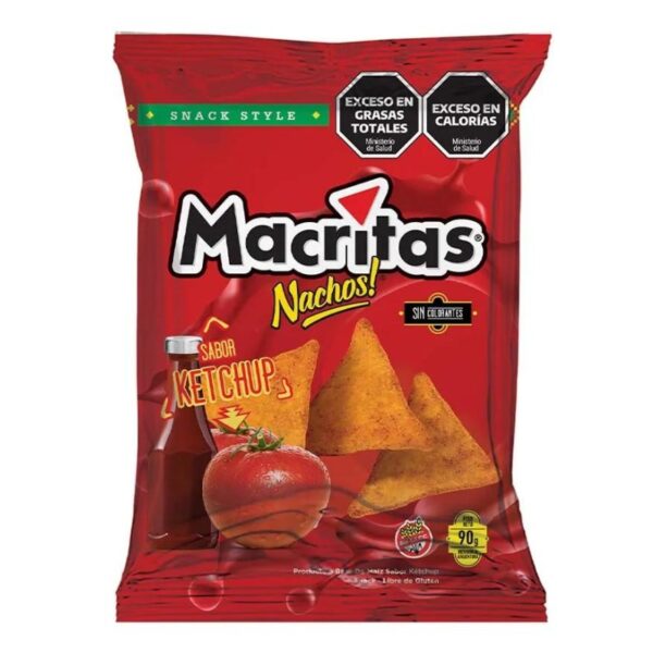 Macritas nachos x90g ketchup