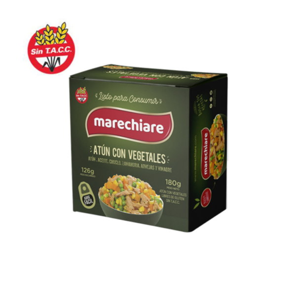 Marechiare atun c/vegetales x180g