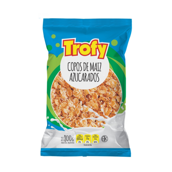 Trofy copos azucarados x800g