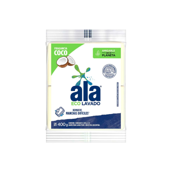 Ala jabon pan 2 x 200g coco