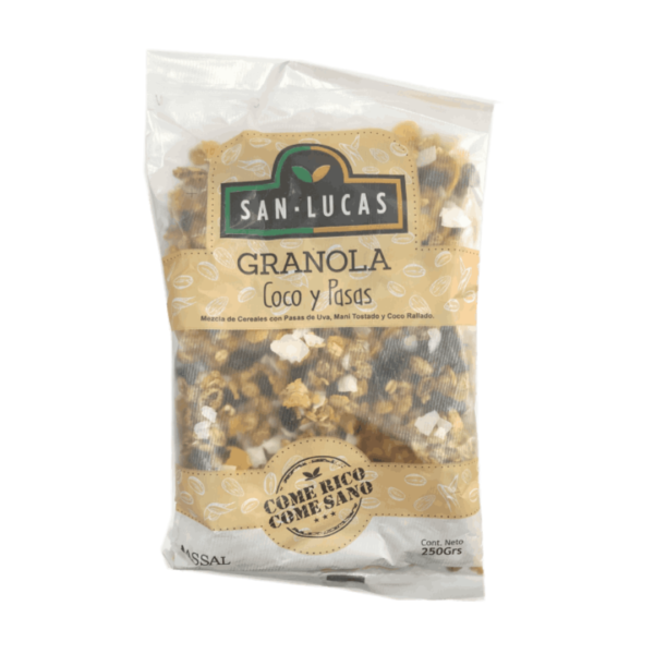San lucas granola 250g coco-pasas