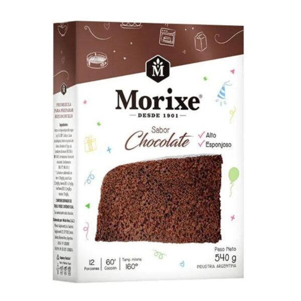 Morixe bizcochuelo 540g chocolate