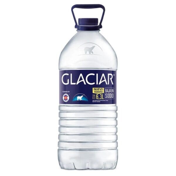 Glaciar agua mineral bidon x6.3l s/g