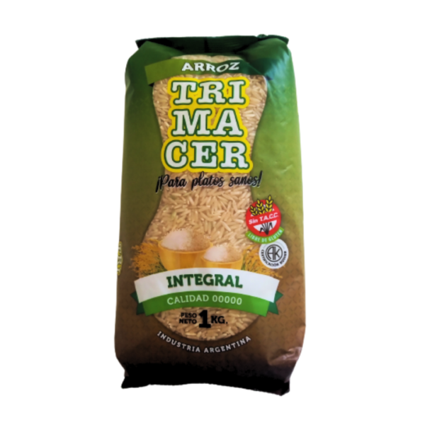 Trimacer arroz x1 integral