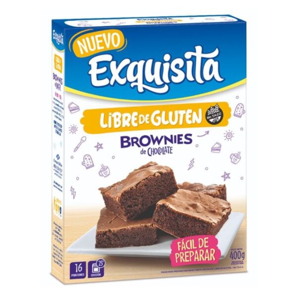Exquisita brownies chocolate x400g