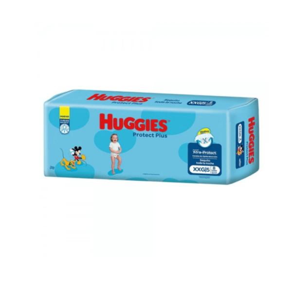 Huggies protect plus pañal xxg x8u