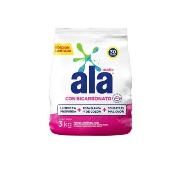 Ala jabon pvo 3kg bicarbonato matic