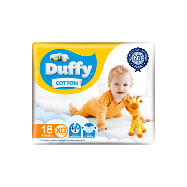 Duffy cotton pañal bebe xg x18