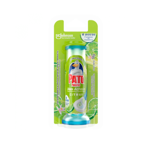 Pato purific disco adhesivo citrus rto