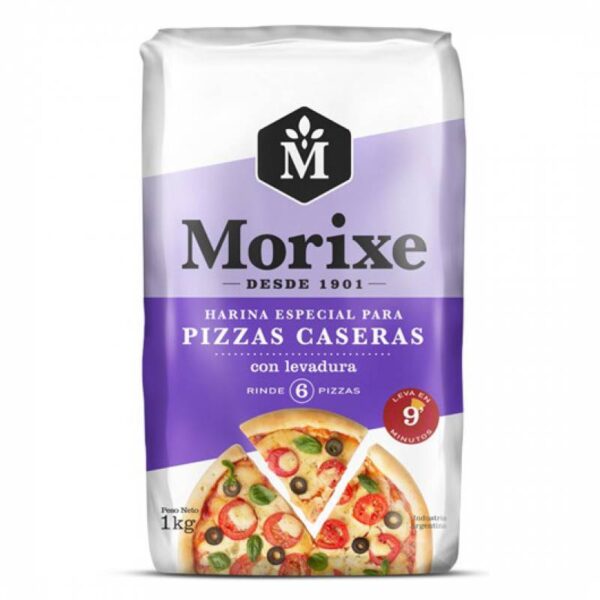 Morixe harina para pizzas x1kg