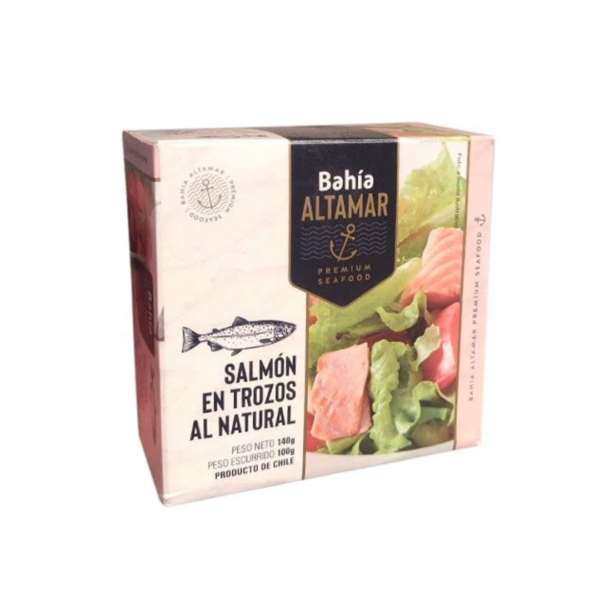 Bahia salmon x140g natural