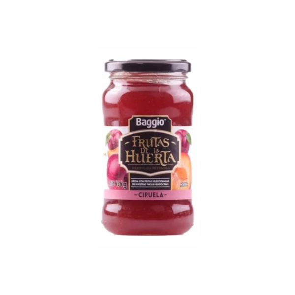 Baggio de la huerta mermelada x454g ciruela
