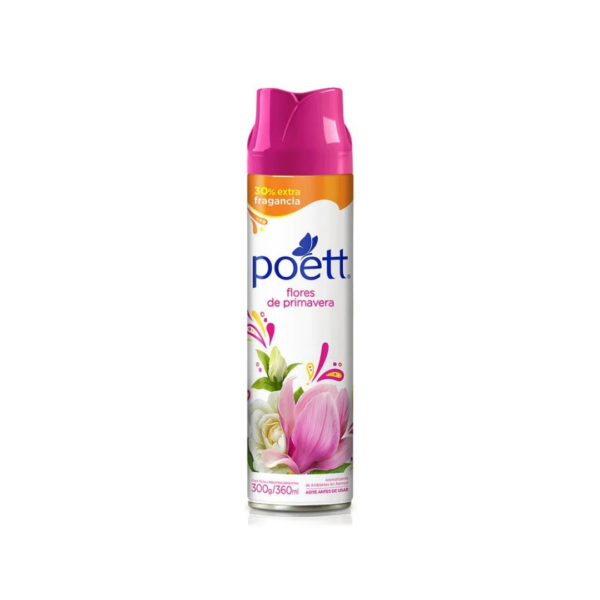 Poett aerosol x360 flores primavera