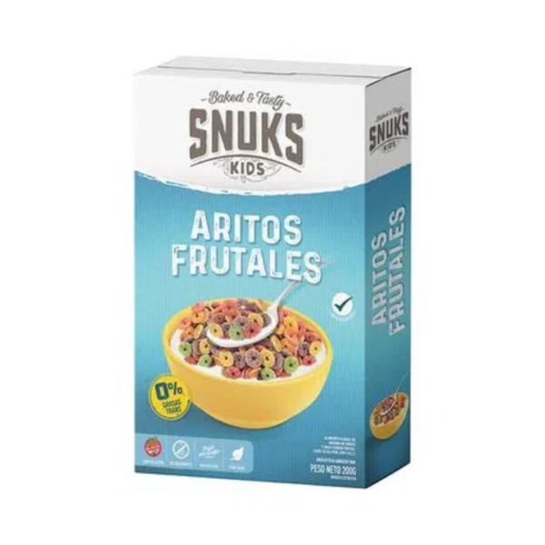 Snuks aritos frutales x200g