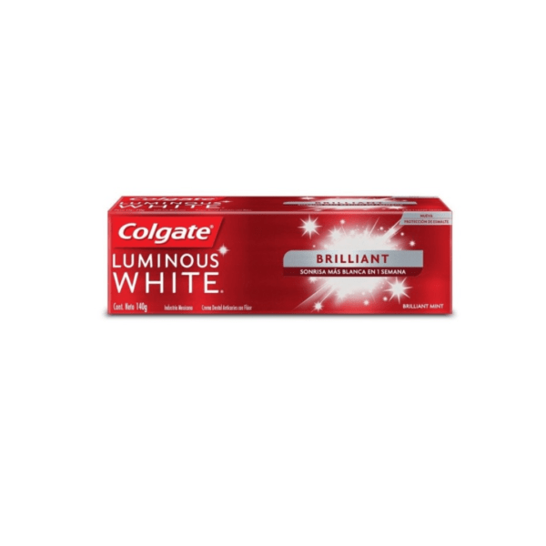 Colgate pasta dental 140g luminous white
