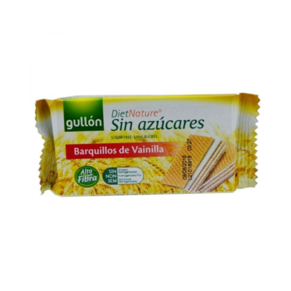 Gullon obleas s/azucar x60g vainilla