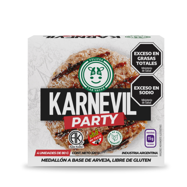 F las vacas karnevil party 4x80g