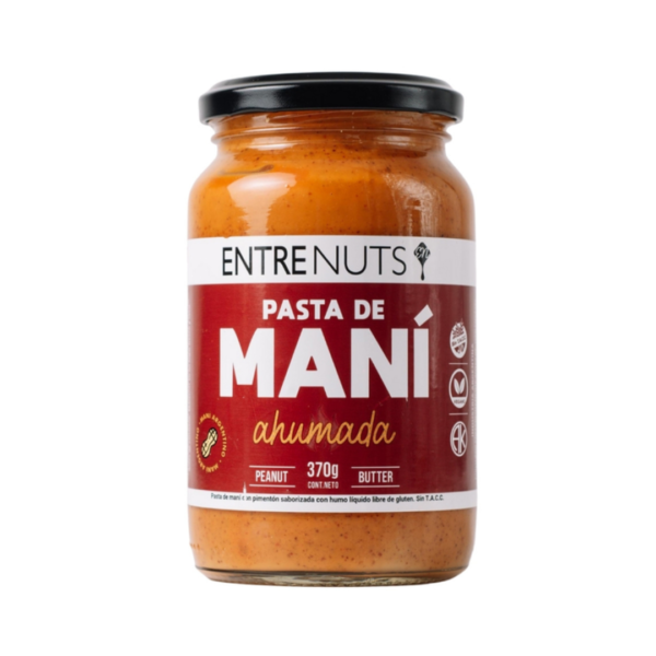 Entrenuts pasta mani 370gr ahumada