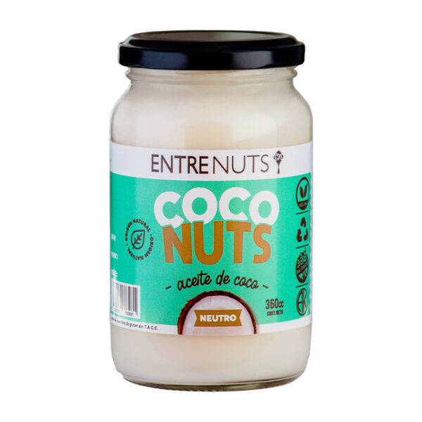 Entrenuts aceite de coco 360gr neutro