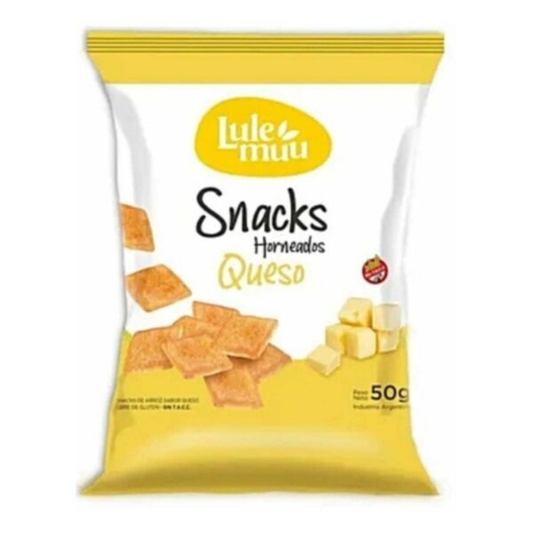 Lulemuu snacks queso 50g