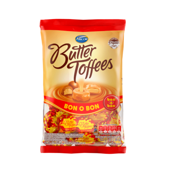 Butter toffees bon o bon 822gr