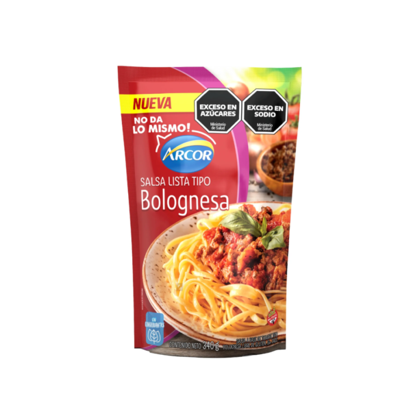 Arcor salsa x340g bolognesa d/p