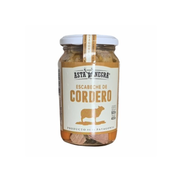 Asta negra escabeche x500g cordero