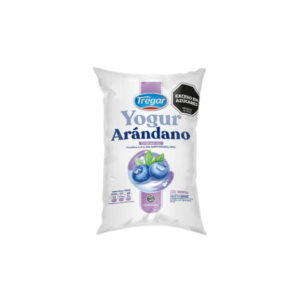 Tregar yogur 900g entero arandano