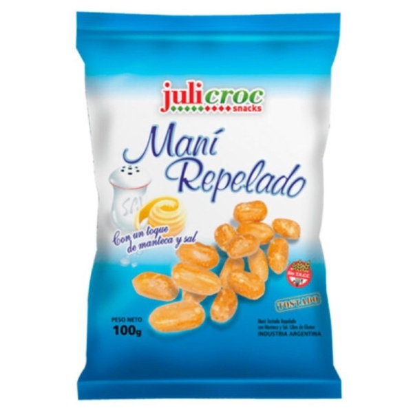 Jl mani x500g frito salado c/piel