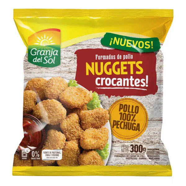 Granja del sol nuggets pollo x300g