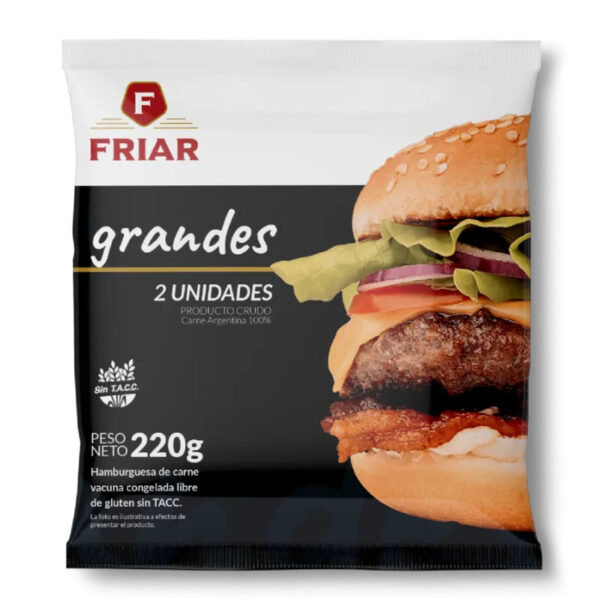 Friar hamburguesa 2 x110g